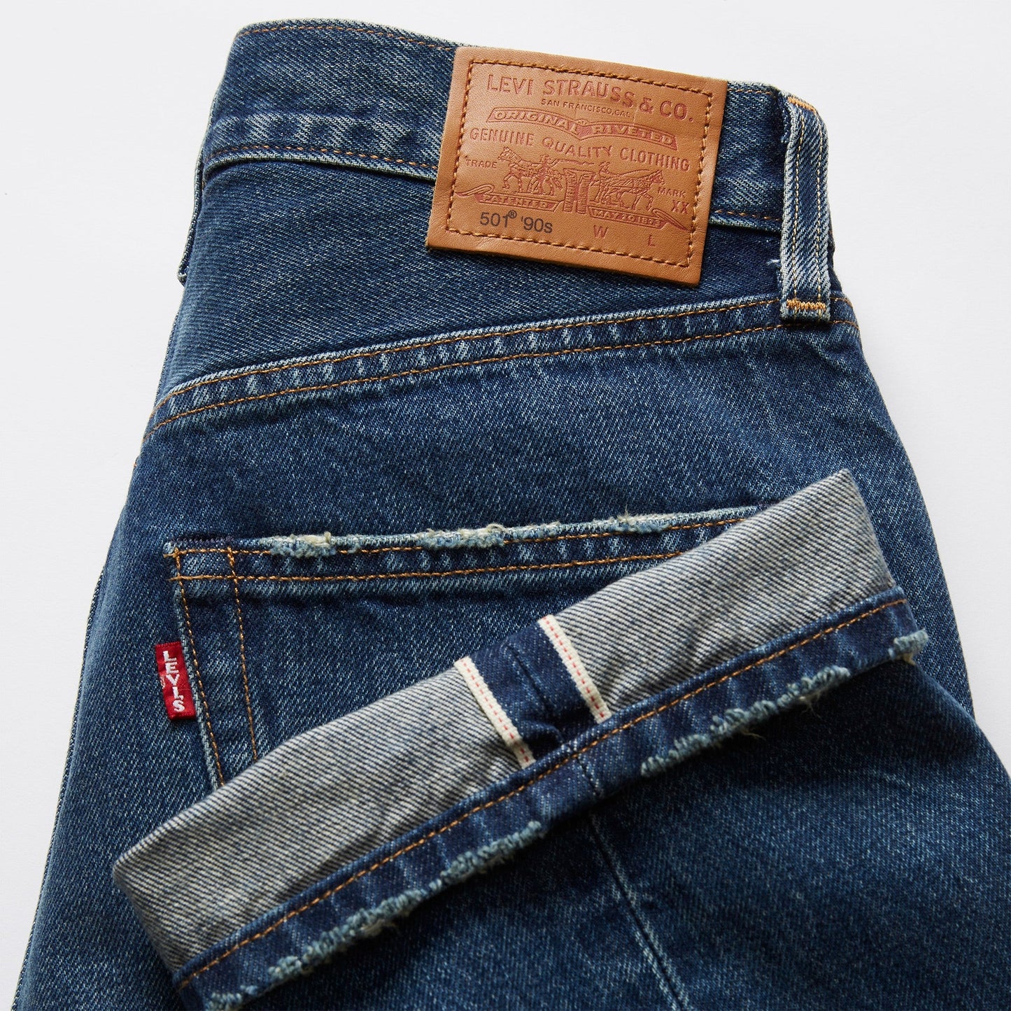 Levi's® 501 90年代 直腳剪裁牛仔褲 | 女裝