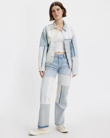 levi's® 501® '90s 高腰牛仔褲 | 女裝 A603700002428 Serious Sizzle - Blue  – Levi's 香港