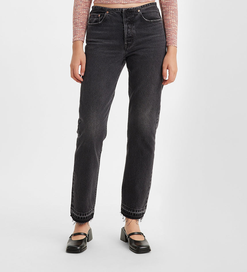 levi's® 501® 窄腰頭牛仔褲 | 女裝 A472900012428 Black Destructed – Levi's 香港