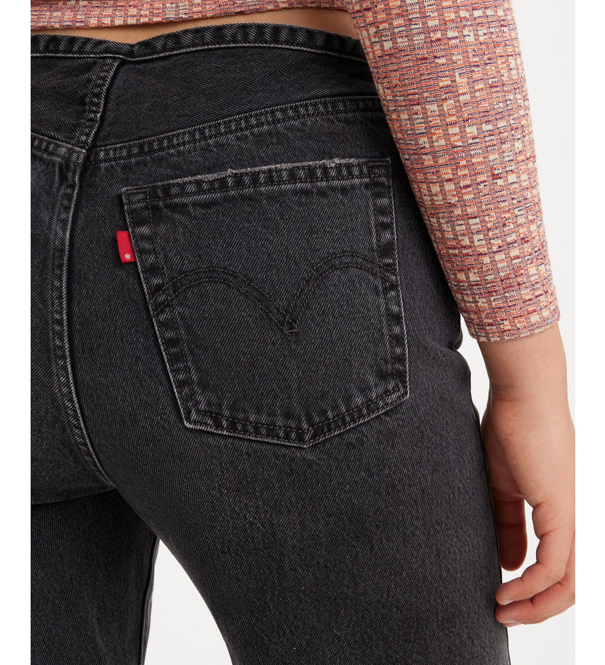 levi's® 501® 窄腰頭牛仔褲 | 女裝 A472900012428 Black Destructed – Levi's 香港