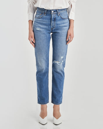 levi's® 501® 經典原創牛仔褲 | 女裝 1250104272728 Licence To Drive - Blue  – Levi's 香港