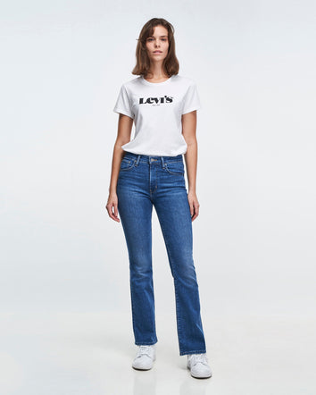levi's® 725 高腰靴型剪裁牛仔褲 | 女裝 1875901052830 Blow Your Mind - Blue  – Levi's 香港