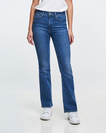 levi's® 725 高腰靴型剪裁牛仔褲 | 女裝 1875901052830 Blow Your Mind - Blue  – Levi's 香港