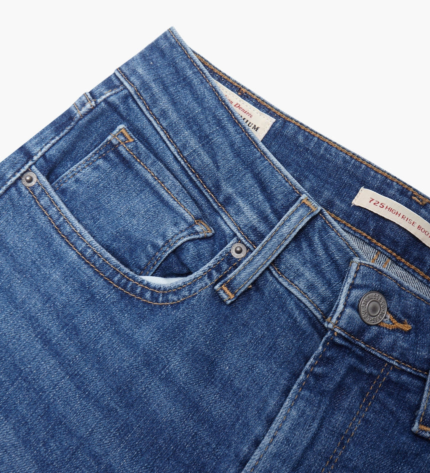 levi's® 725 高腰靴型剪裁牛仔褲 | 女裝 1875901052830 Blow Your Mind - Blue – Levi's 香港