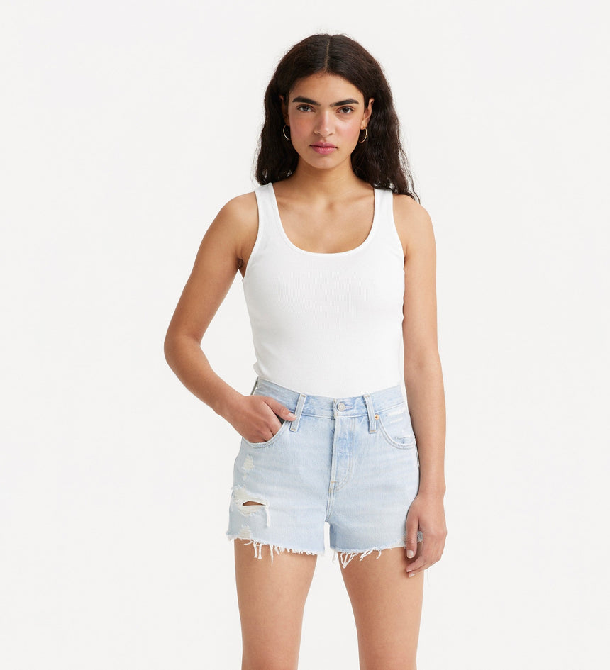 levi's® 女裝經典背心 A59060001XS- White + - Neutral – Levi's 香港