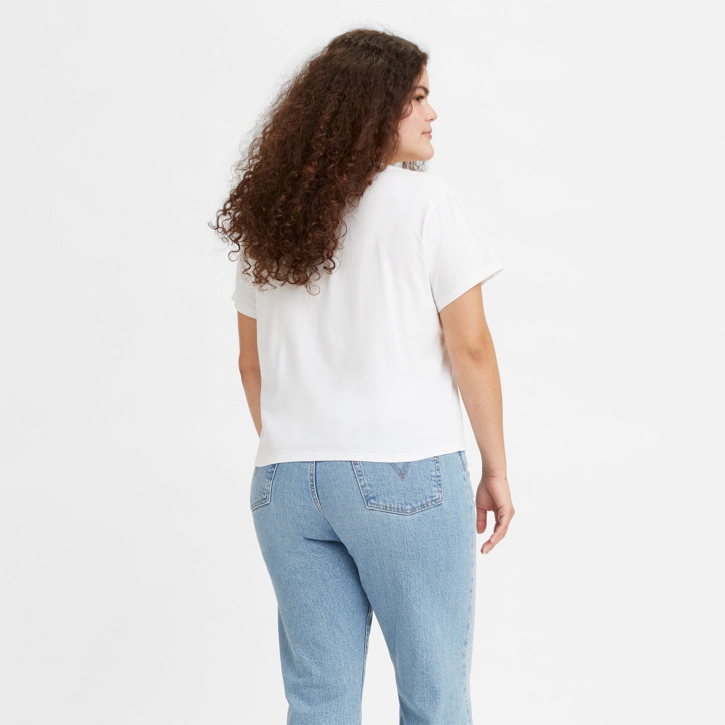 Levi’s® Logo圖案黃色 Tee | 女裝