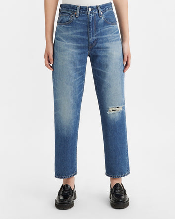 levi's® women's made in japan column jeans A588800012327 MIJ Monsho Medium Worn In  – Levi's Hong Kong