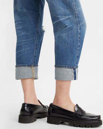 levi's® women's made in japan column jeans A588800012327 MIJ Monsho Medium Worn In  – Levi's Hong Kong