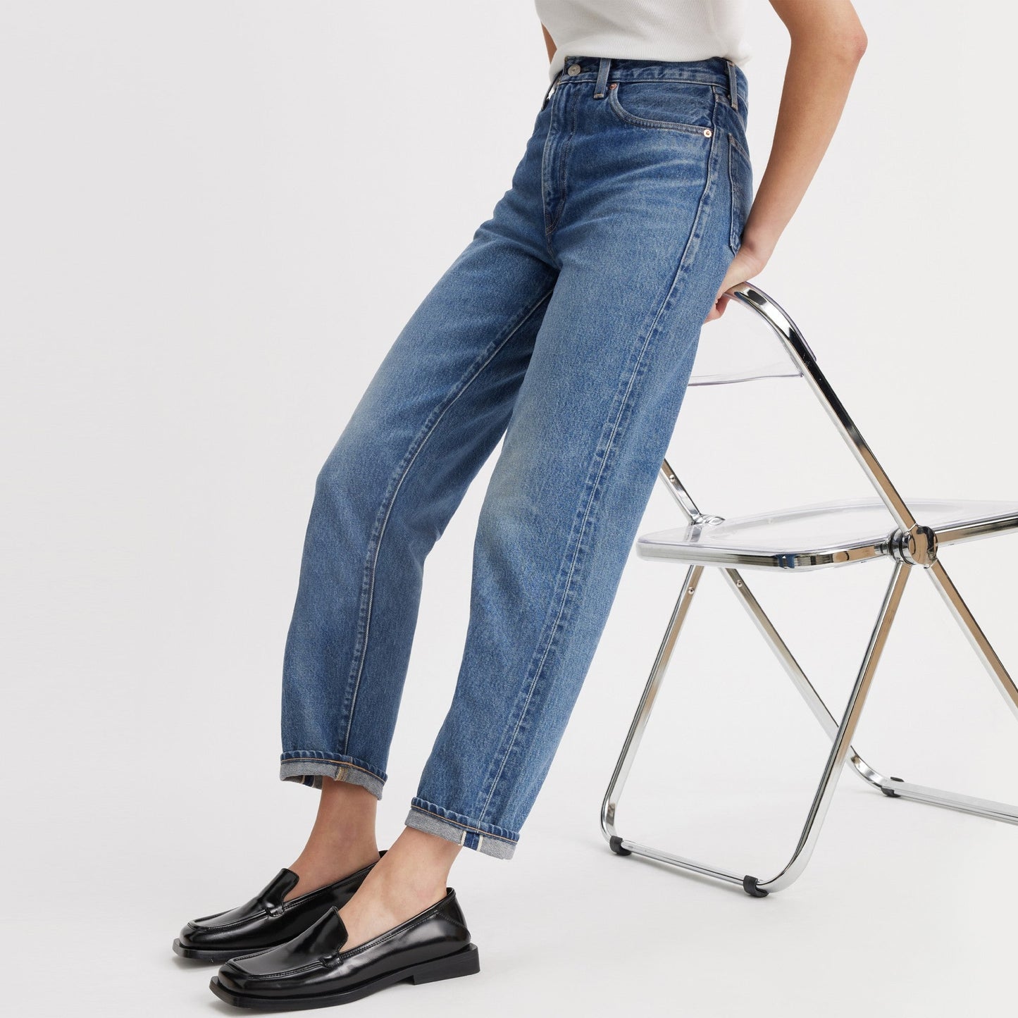 Levi’s® 日本製直筒牛仔褲| 女裝