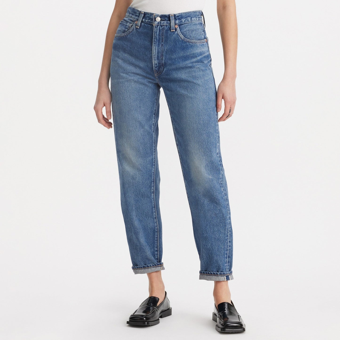 Levi’s® 日本製直筒牛仔褲| 女裝