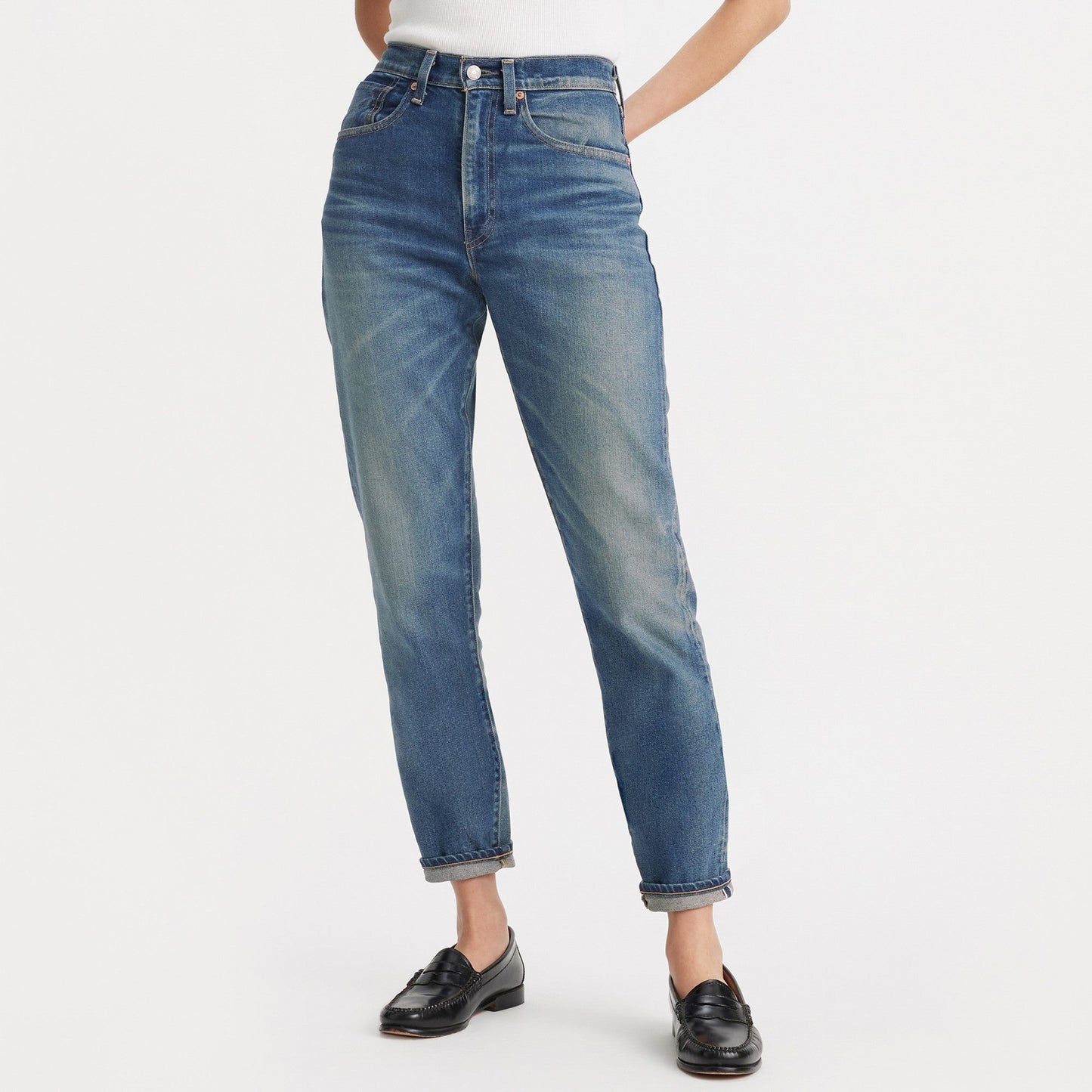 Levi’s® Women’s Made in Japan High-Waisted Boyfriend Jeans