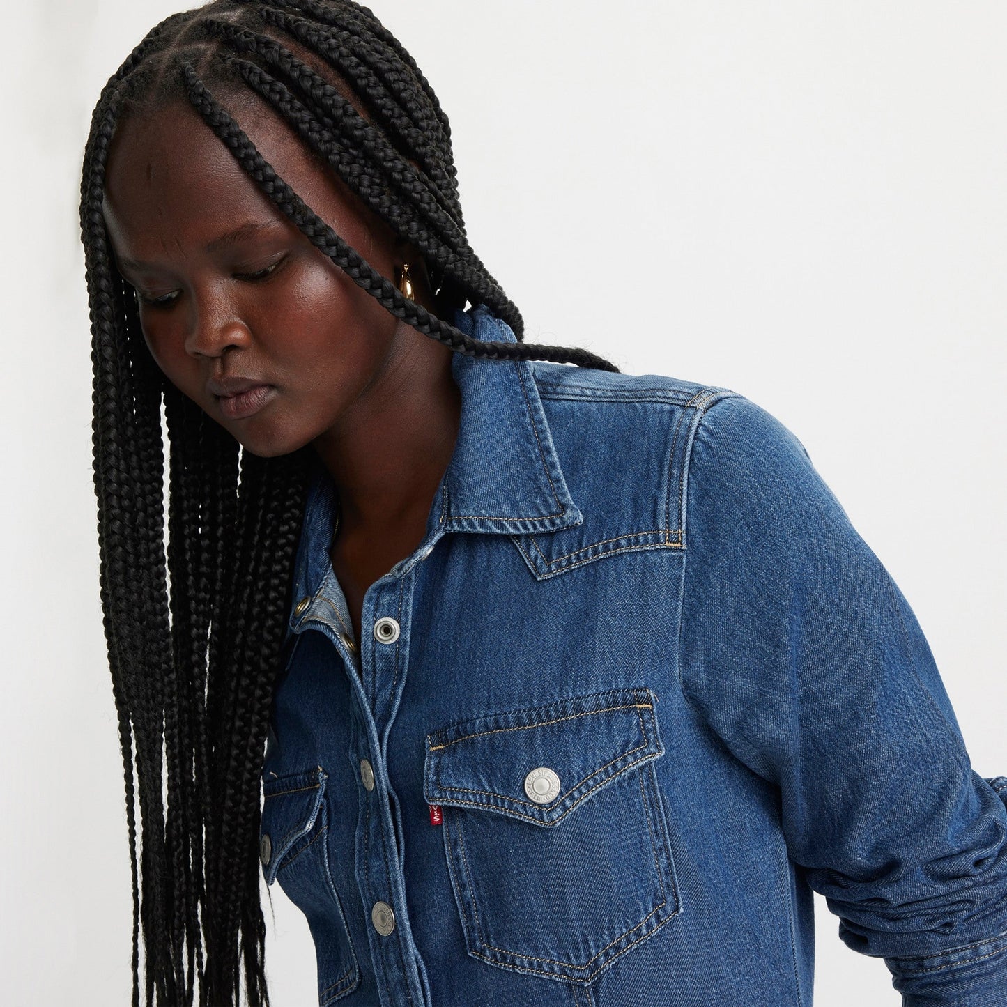 Levi's® 牛仔西式連身裙 | 女裝