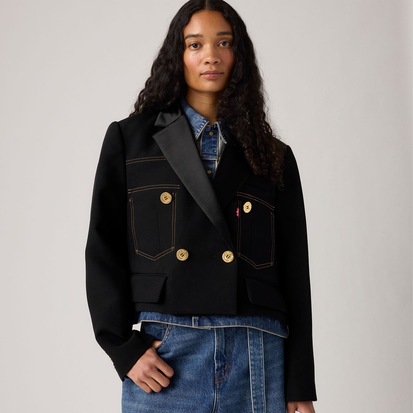 Levi’s® x sacai Women’s Denim x Metelasse Twill Jacket