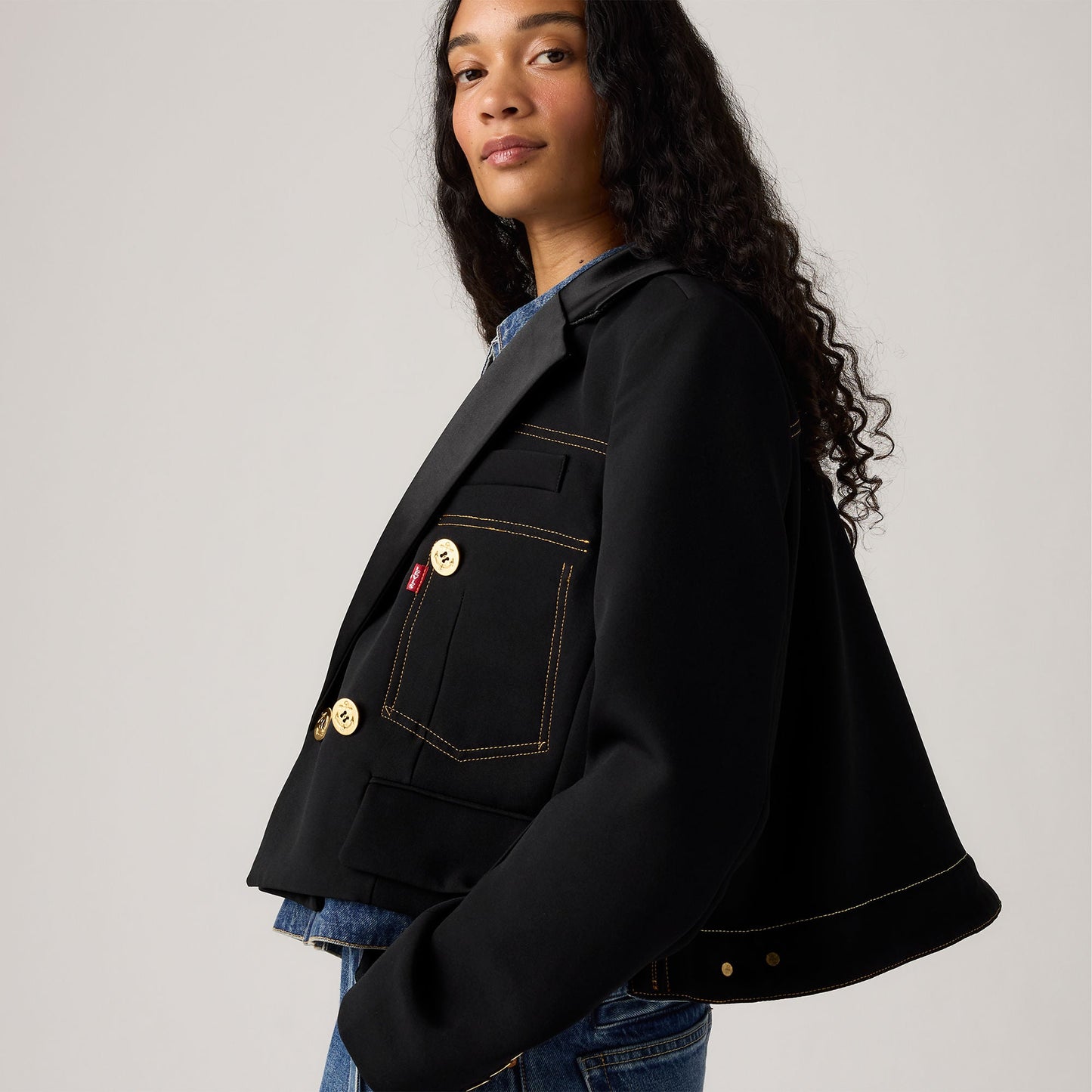 Levi’s® x sacai Women’s Denim x Metelasse Twill Jacket