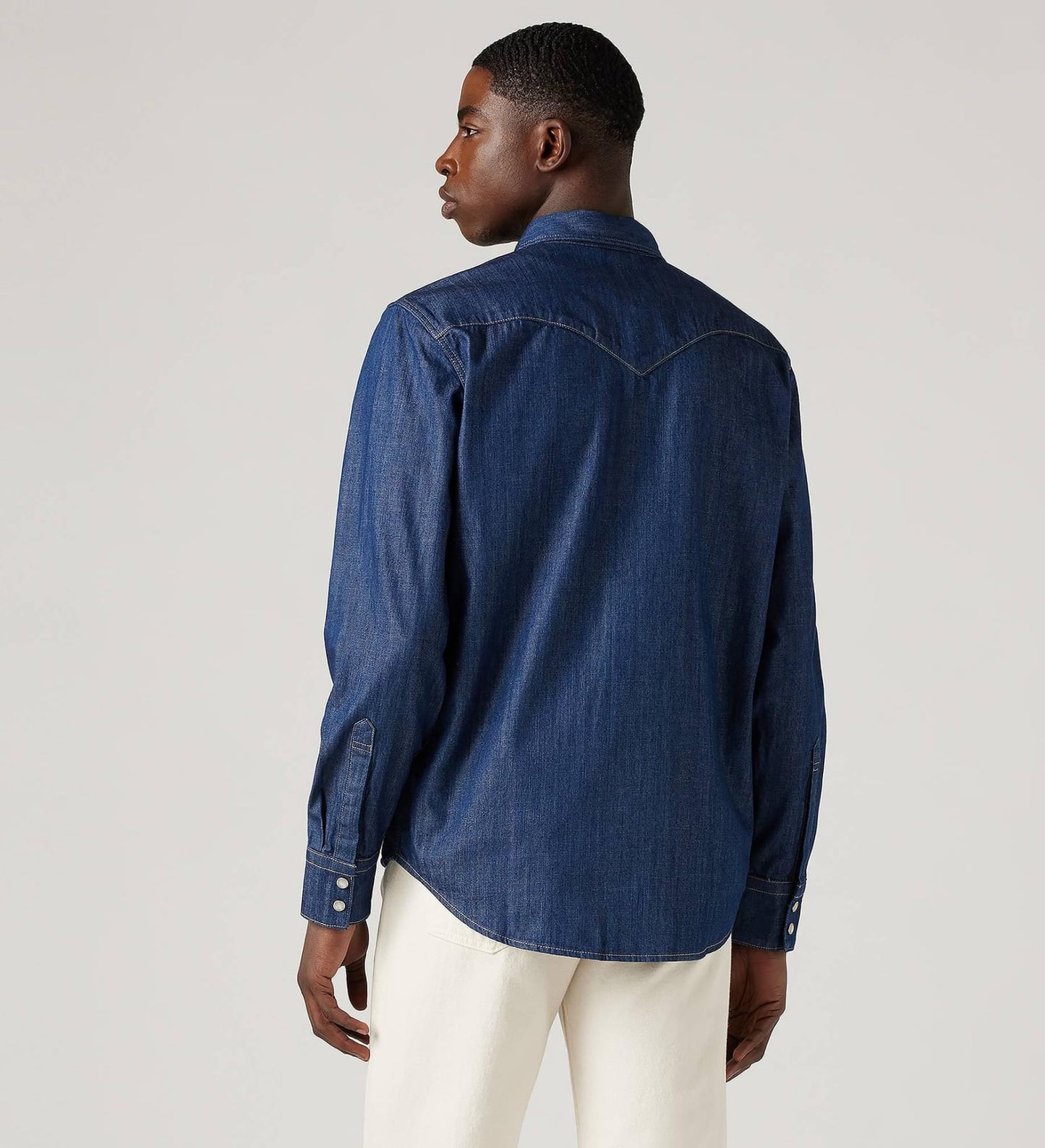 Levi's® Men's Barstow Denim Western Shirt, Standard Fit
