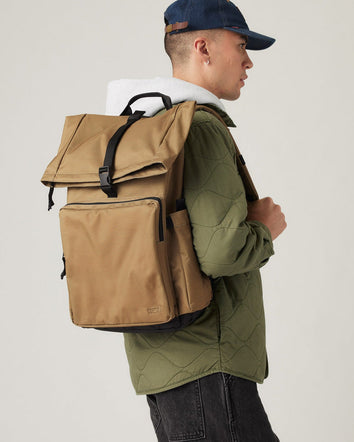 levi's® men's l-pack roll top 000A50001OS- Dark Khaki  – Levi's Hong Kong