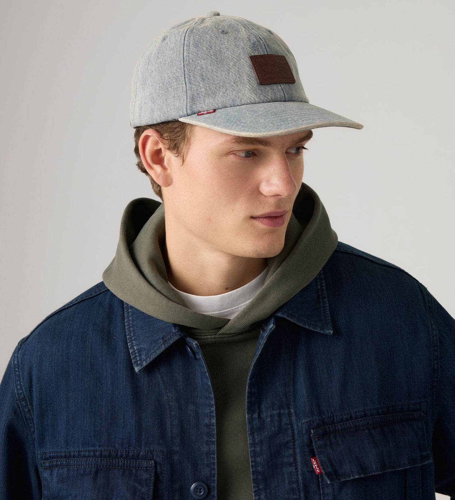 levi's® men's relaxed dad cap 000A90029OS- Light Wash – Levi's Hong Kong