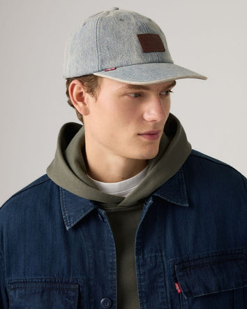 levi's® relaxed dad 寬鬆 dad 棒球帽 | 男裝   000A90029OS- Light Wash  – Levi's 香港