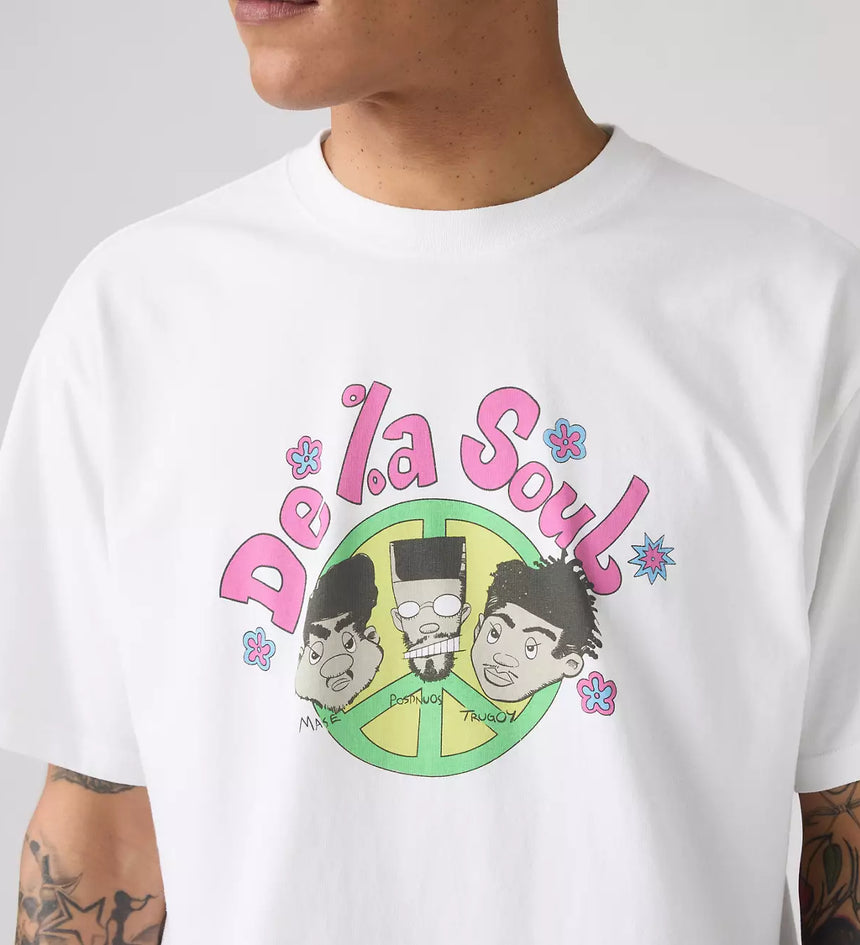 levi’s® men’s de la soul band tee 000H00016XS- White – Levi's Hong Kong