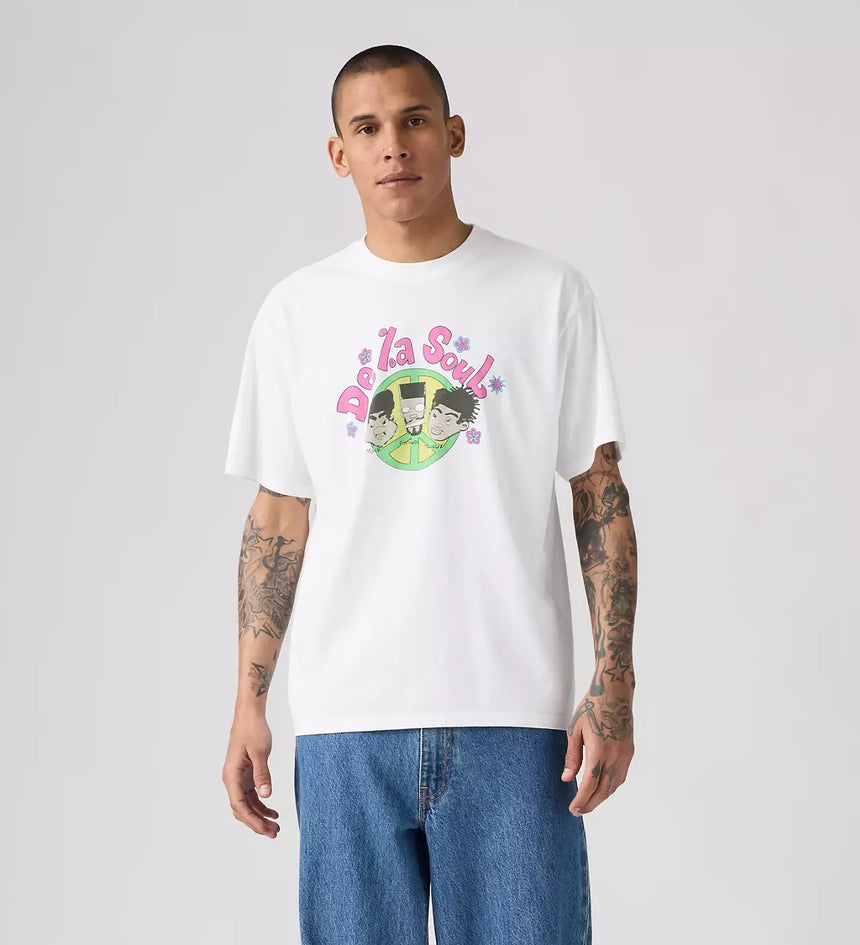 levi’s® men’s de la soul band tee 000H00016XS- White – Levi's Hong Kong