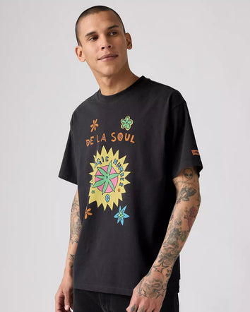 levi’s® men’s de la soul band tee 000H00017XS- Green  – Levi's Hong Kong