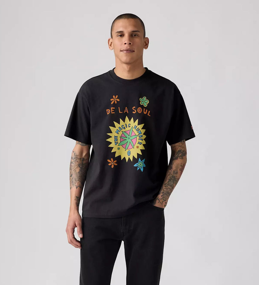 levi’s® men’s de la soul band tee 000H00017XS- Green – Levi's Hong Kong