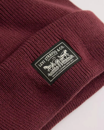 levi's® women's backpatch beanie 000J70009OS- Red  – Levi's Hong Kong