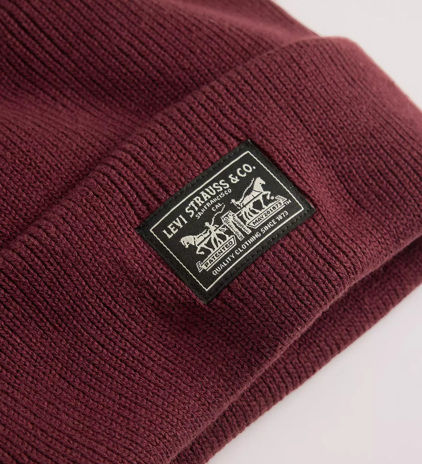 levi's® women's backpatch beanie 000J70009OS- Red – Levi's Hong Kong