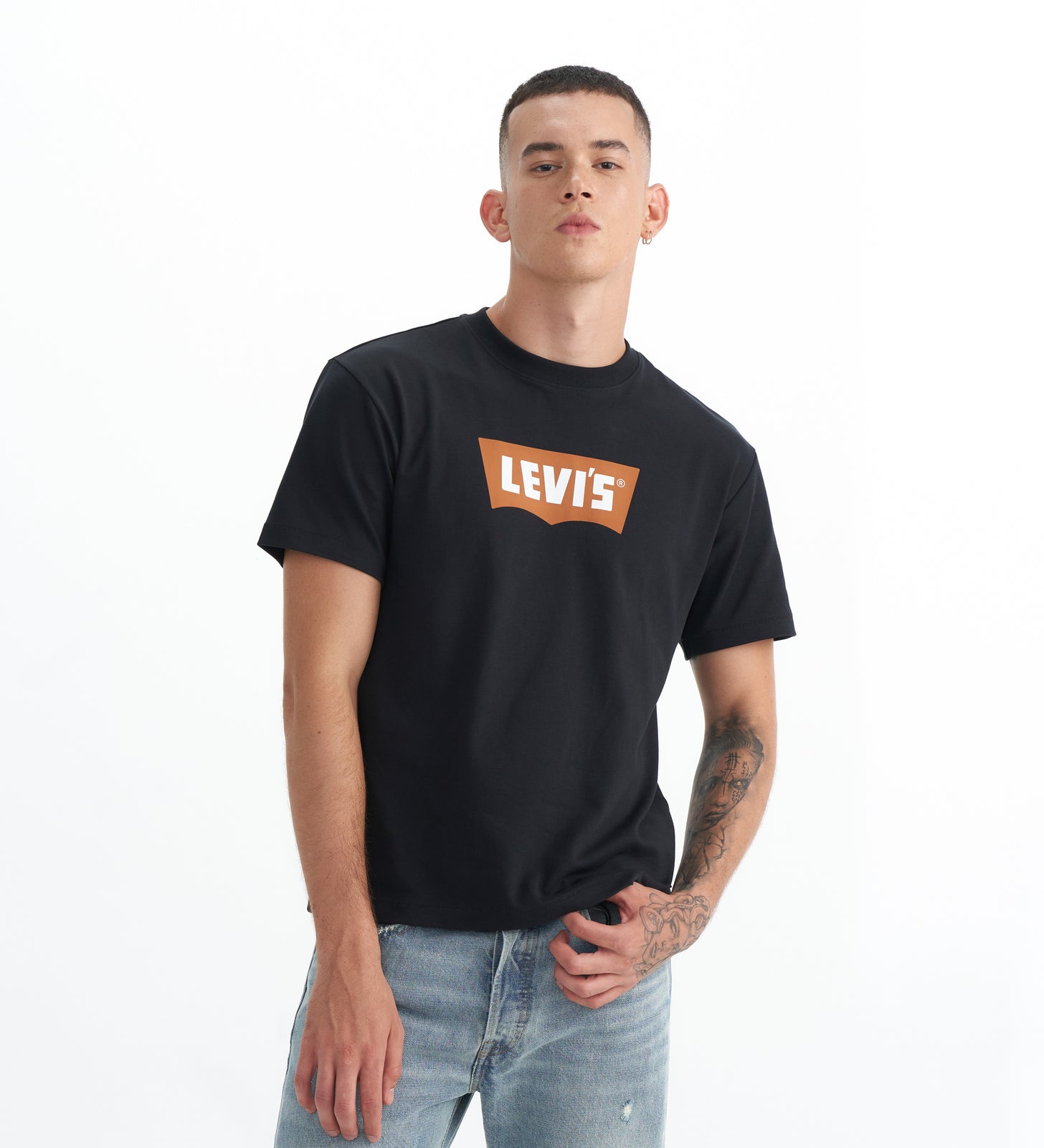levi's®  印花圖案短袖t恤| 男裝 001AM0000XS- Black – Levi's 香港