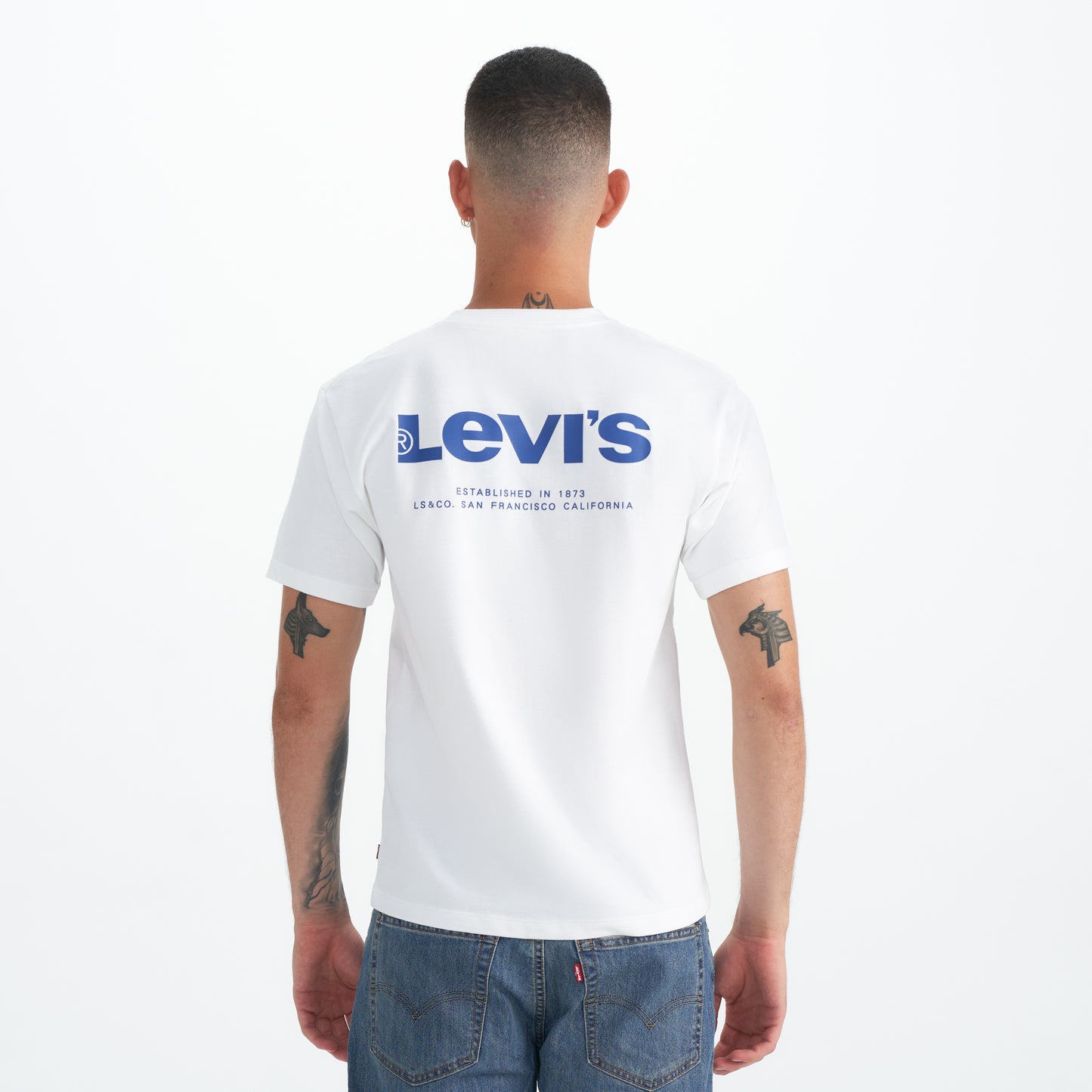 Levi's®  修身版型LOGO短袖T恤| 男裝