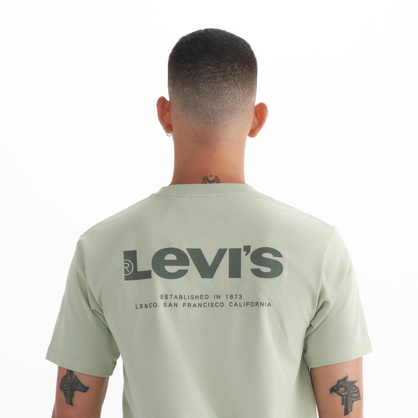 Levi's®  修身版型LOGO短袖T恤| 男裝