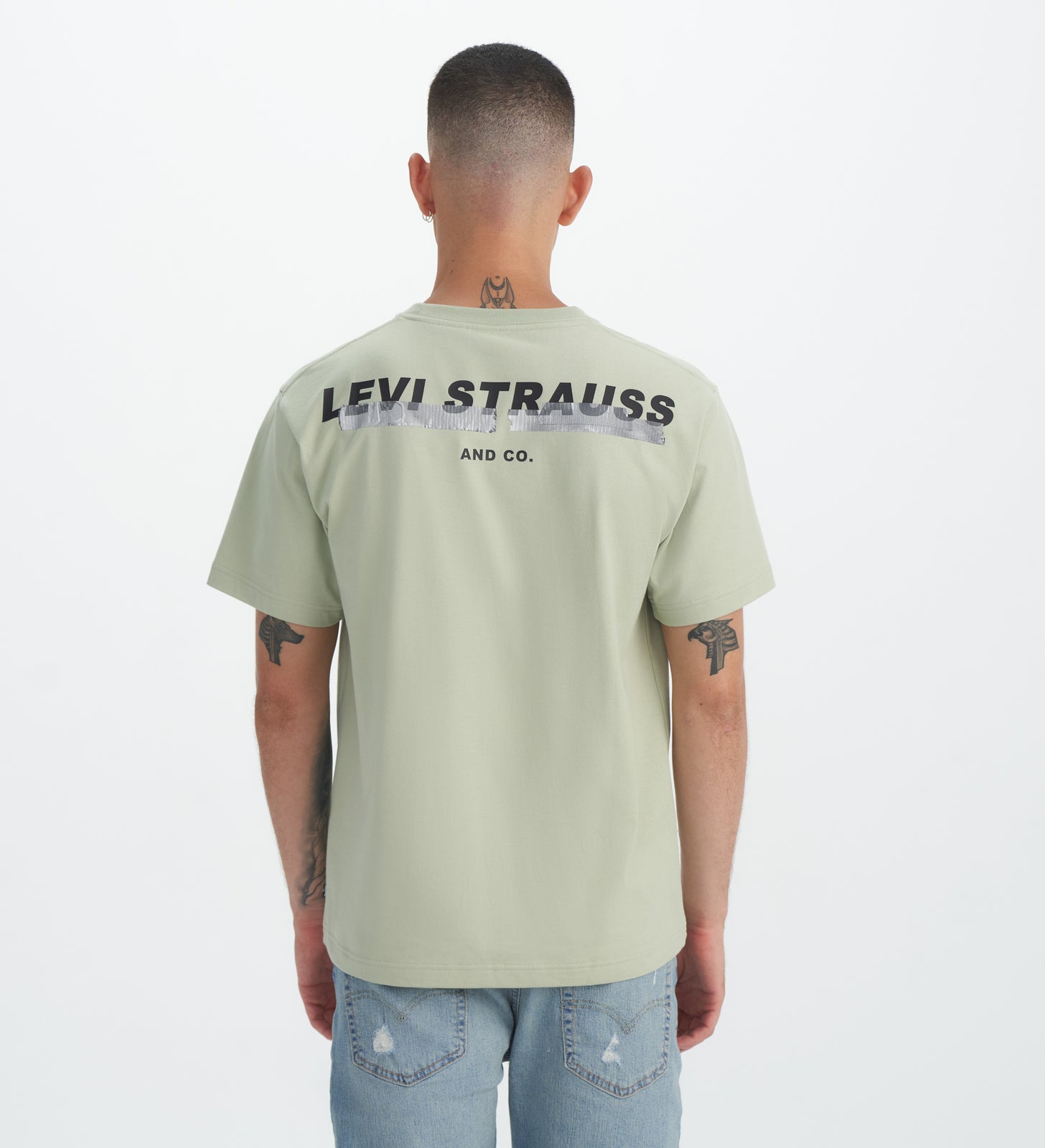 levi's®  休閒印花短袖t恤| 男裝 001AR0001XS- Green – Levi's 香港