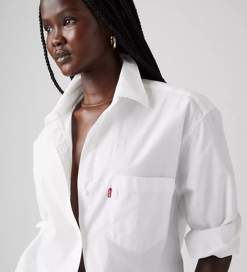 levi's® harlie boyfriend 男友襯衫 | 女裝 - neutral | levi's hk 001HM0003XS- Neutral – Levi's 香港