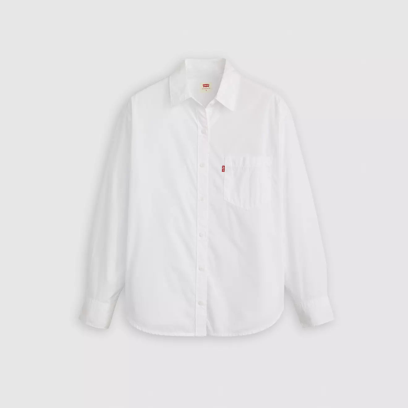 Levi's® Harlie Boyfriend 男友襯衫 | 女裝 - Neutral | Levi's HK