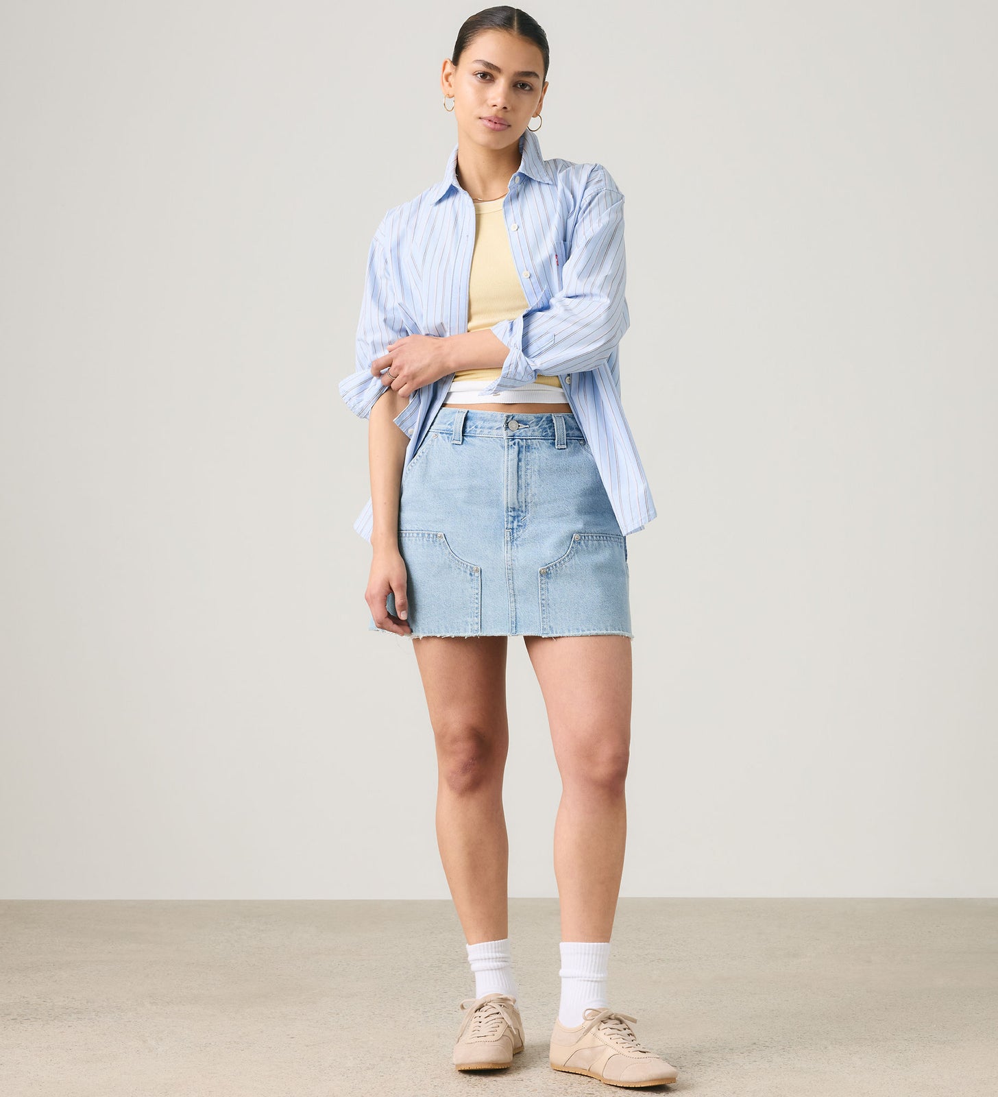 levi's® harlie 男友風恤衫 | 女裝 001HM0014S- Multicolor – Levi's 香港