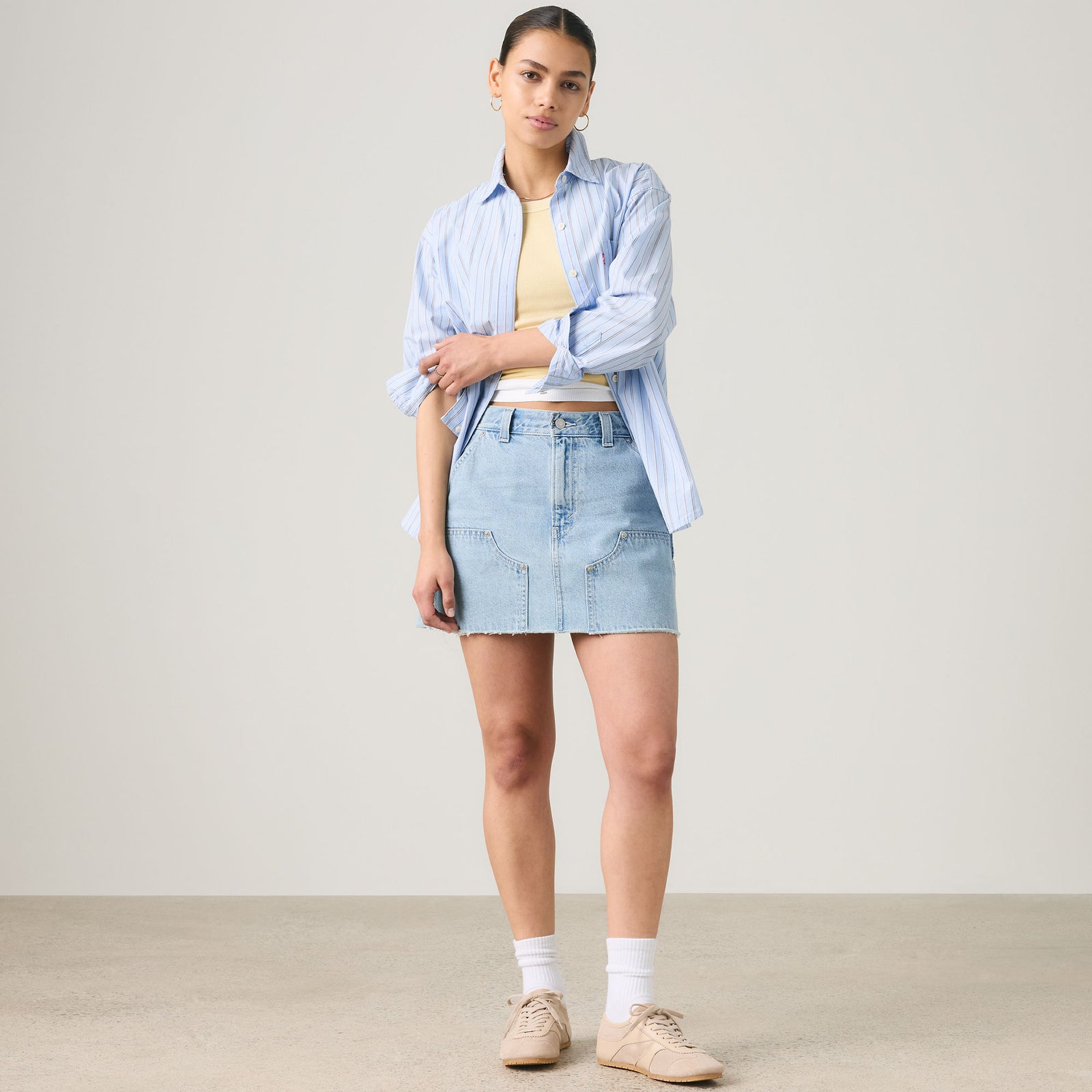 levi's® harlie 男友風恤衫 | 女裝 001HM0014L- Multicolor – Levi's 香港