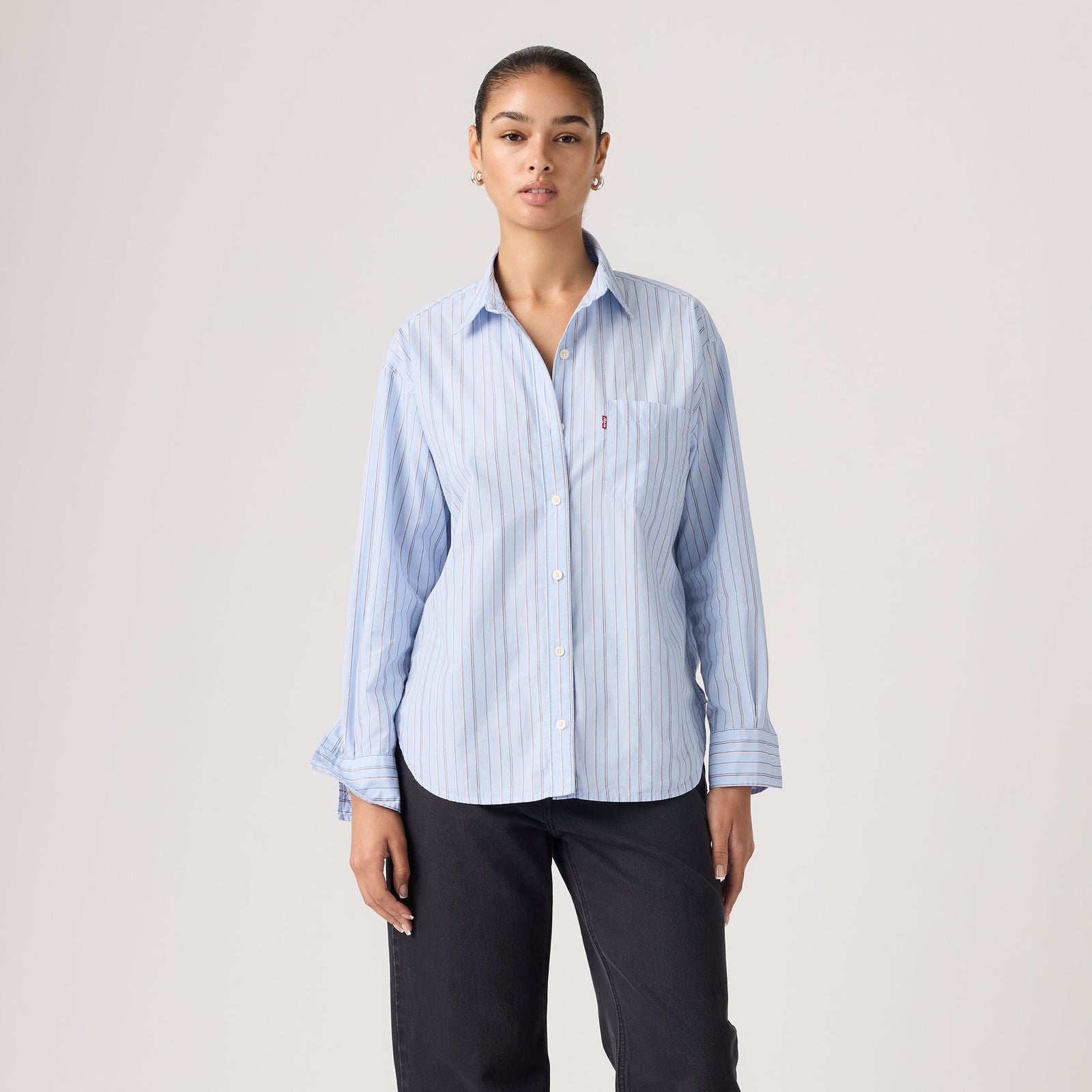 levi's® harlie 男友風恤衫 | 女裝 001HM0014L- Multicolor – Levi's 香港