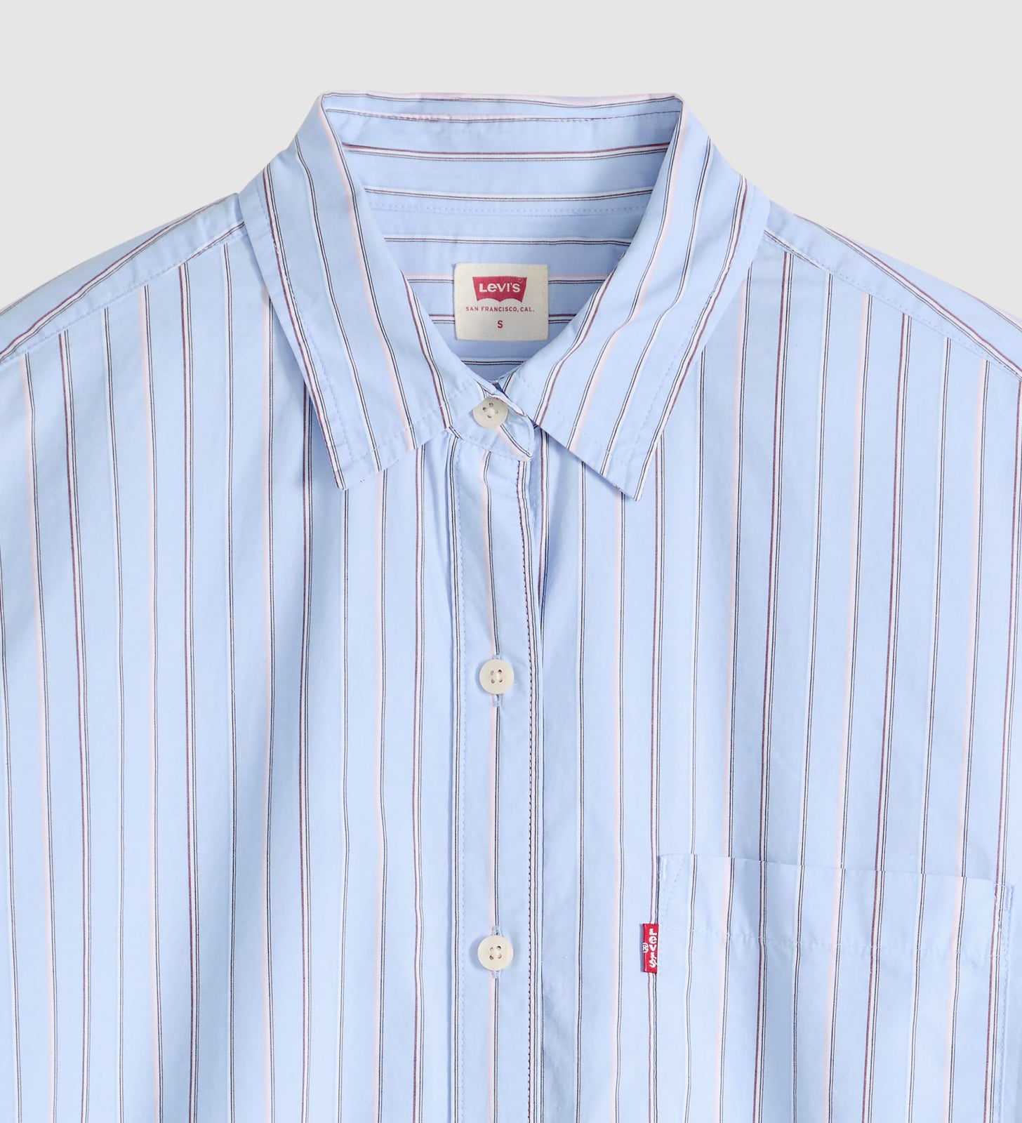 levi's® harlie 男友風恤衫 | 女裝 001HM0014S- Multicolor – Levi's 香港