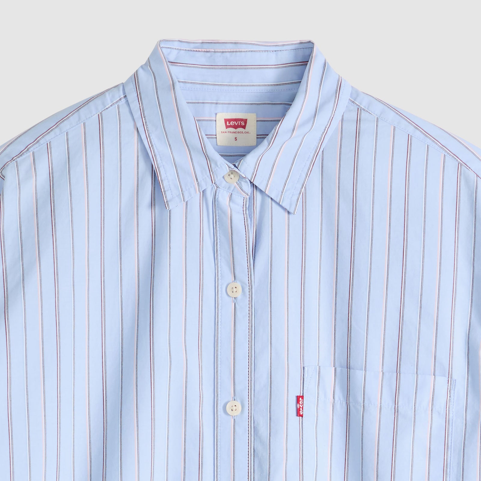 levi's® harlie 男友風恤衫 | 女裝 001HM0014L- Multicolor – Levi's 香港