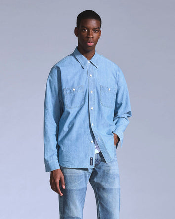 levi's® blue tab™ men's work shirt 001LH0000XS- Light Indigo  – Levi's Hong Kong
