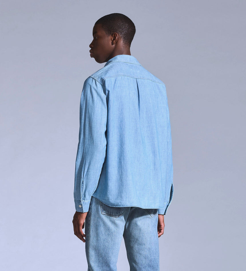 levi's® blue tab™ men's work shirt 001LH0000XS- Light Indigo – Levi's Hong Kong
