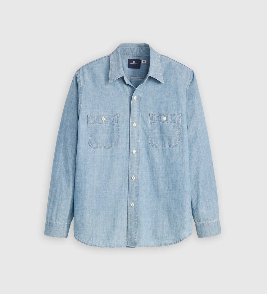 levi's® blue tab™ men's work shirt 001LH0000XS- Light Indigo – Levi's Hong Kong