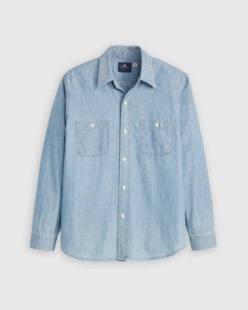 levi's® blue tab™ men's work shirt 001LH0000XS- Light Indigo  – Levi's Hong Kong