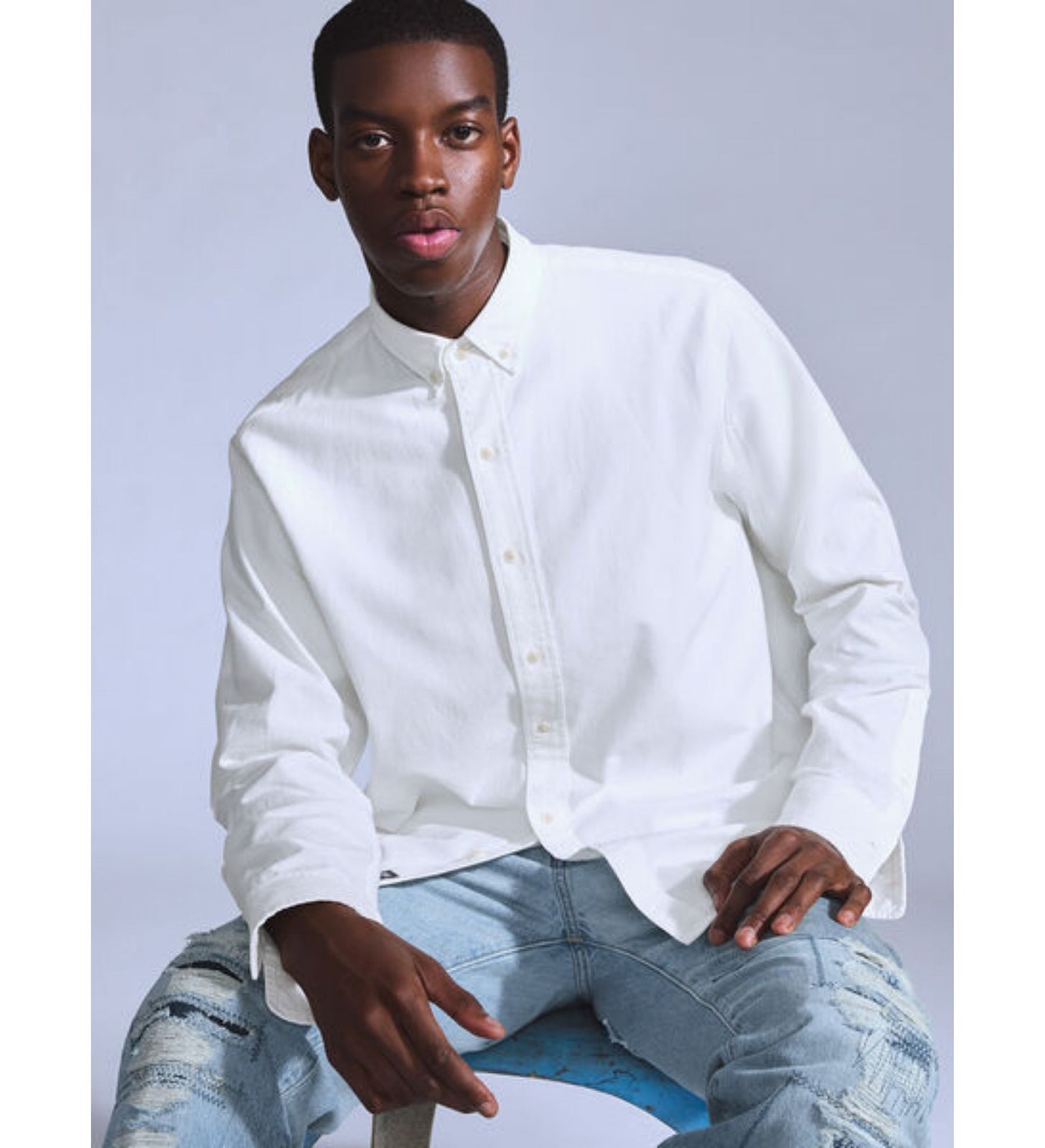  levi's® bluetab™ 系列經典恤衫 |男裝 001LI0001S- White – Levi's 香港