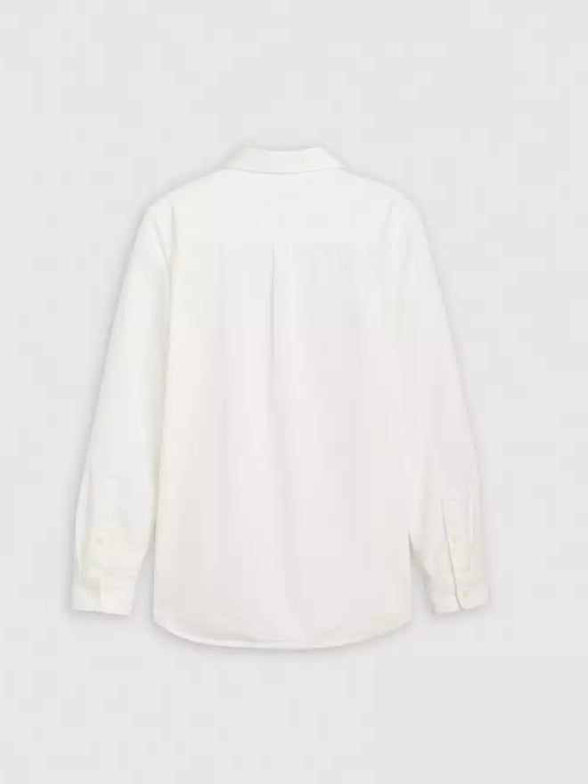 levi’s® blue tab™ 女裝 club 襯衫 001LP0001XS- White  – Levi's 香港