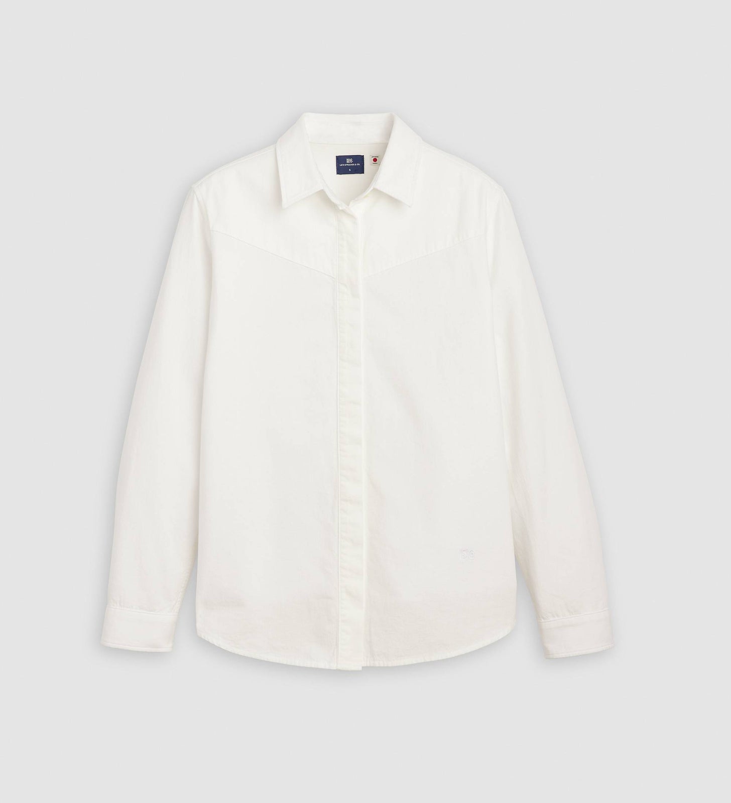 levi's® blue tab™ women's club shirt 001LP0001XS- White – Levi's Hong Kong