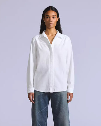 levi's® blue tab™ women's club shirt 001LP0001XS- White  – Levi's Hong Kong