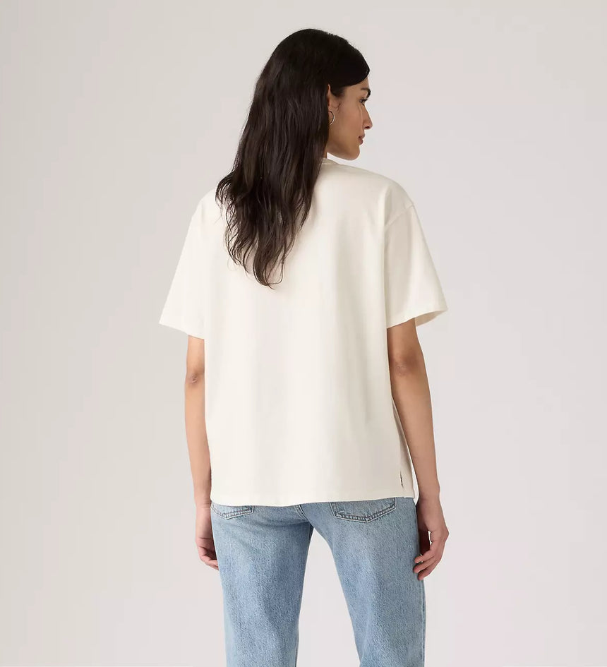 levi's® women's graphic tabor t-shirt 001MX0007XXS- White – Levi's Hong Kong
