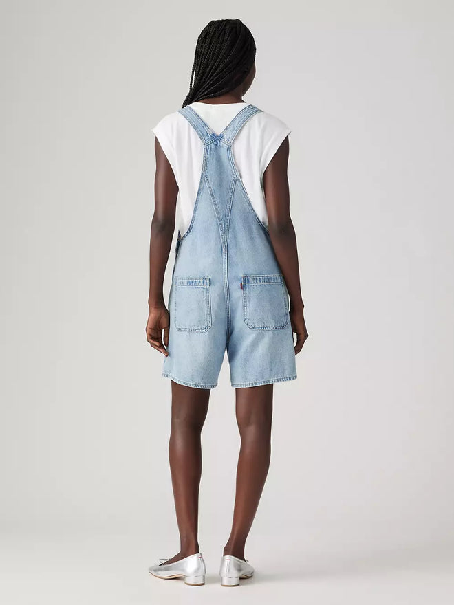 levi's® women's utility shortalls 001UY0000XXS- Light Indigo  – Levi's Hong Kong