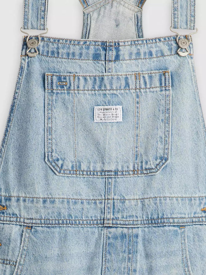 levi's® women's utility shortalls 001UY0000XXS- Light Indigo  – Levi's Hong Kong